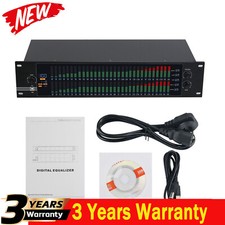 EQ-323 110V 2U Dual 31-band Professional Graphic Equalizer Spectrum Digital TOP