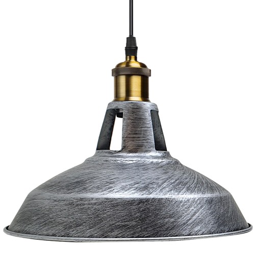 Vintage Pendelleuchten Industrial Decken Metall Leuchte Schirm Hängelampe Retro Lampe - Bild 15 von 37