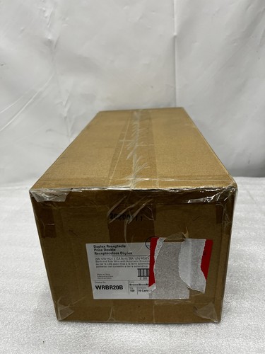 Eaton WRBR20B commercial specification grade duplex receptacle 20A - Box of 10 - Picture 15 of 15