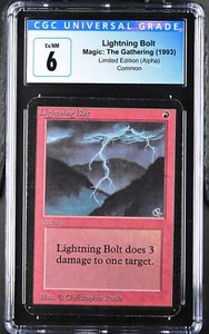 Mtg Alpha Lightning Bolt | eBay
