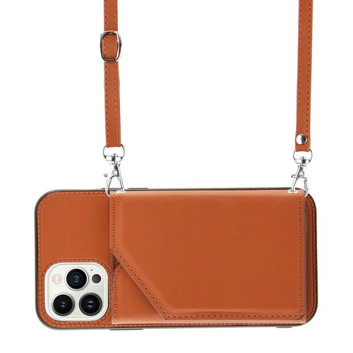 Wallet Case für iPhone 15 14 13 12 ProMax Kartenfächer Crossbody Schultergurt - Bild 6 von 22