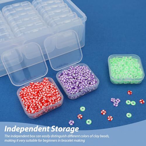 Large Plastic Bead Storage Organizer Box, 21 inner storage - Containers - Picture 5 of 7