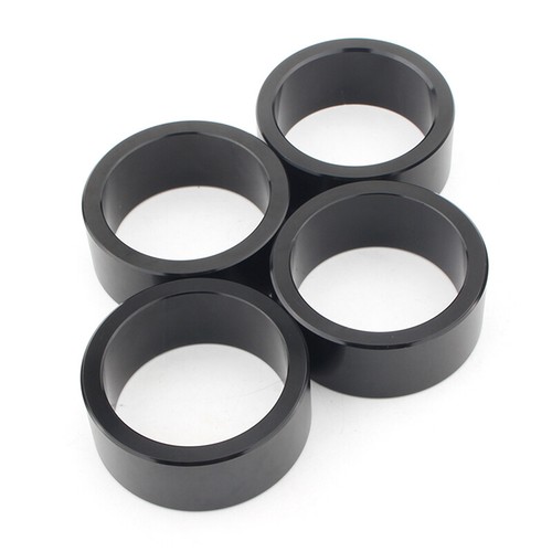 Kit espaciador elevador suspensión delantera trasera 4 piezas negro para Honda Rincon 650 680 - Imagen 5 de 11