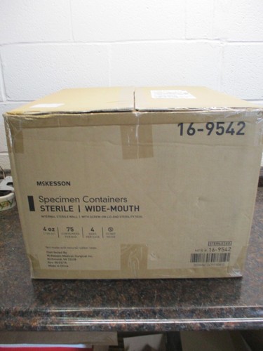 300 McKesson Specimen Container for Pneumatic Tube Systems Sterile Screw Cap - Picture 7 of 9