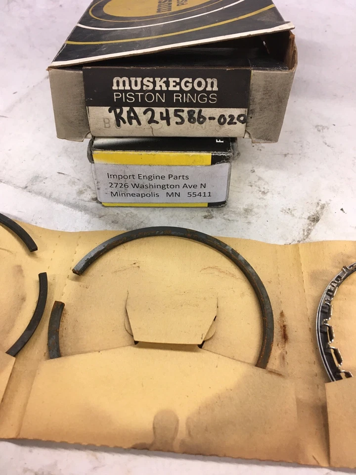 JUEGO DE ANILLOS DE PISTÓN PARA BMW 2002Ti 1990cc OHC 89mm 1965-1971 RA24586-020 Foto 2 de 2