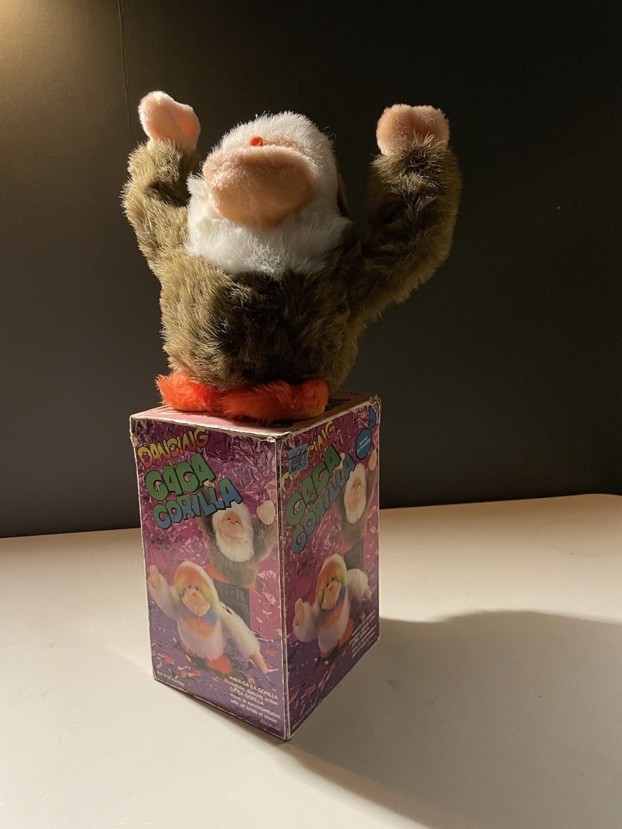Dancing GaGa Gorilla 10” Plush - Untested- Metro 1986