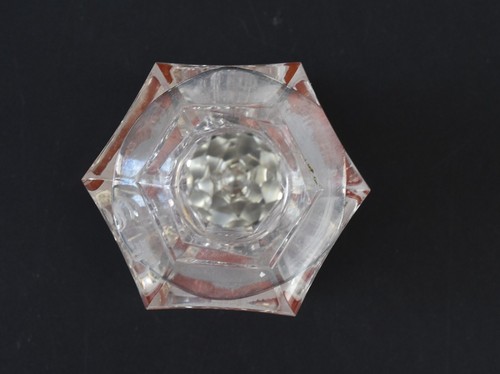 Biedermeier Flakon Karaffe Glas Ansichten Bonn Johannisberg Ehrenfels 19 Jh. - Picture 11 of 12