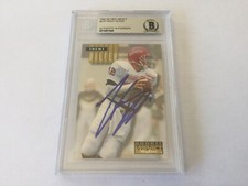 Trent Dilfer Signed Autographed Card Slabbed Encapsulated Beckett BAS COA a