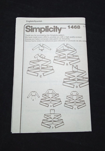Simplicity Sewing Pattern 1468 Misses Size XS-XL Knit Maternity Wrap Tops - Picture 3 of 7