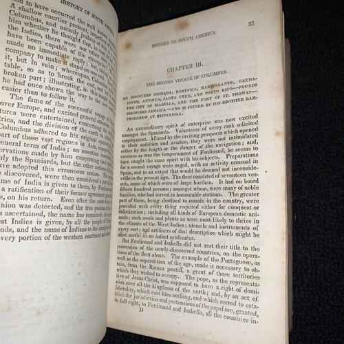 The History of South America Columbus to Pizarro by William Grimshaw 1830 - Picture 20 of 22