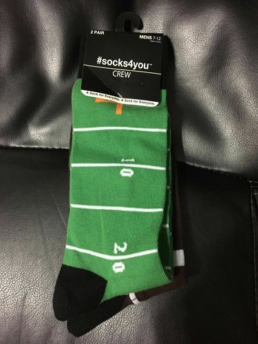 Herren 2er Pack verschiedene Neuheiten #Socks4you Crew Socken - Bild 2 von 6