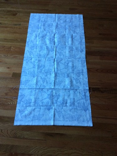 Vtg usa Waverly Toile Fabric cloth Scothgard Floral cotton Linen diy lynbrook - Picture 9 of 9