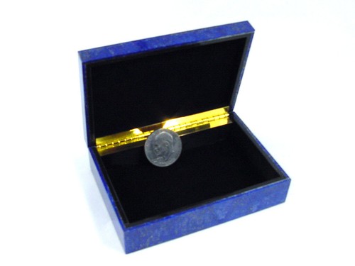 BUTW Hand Crafted Afghan Lapis Lazuli 6" Jewelry Box Gorgeous Color 1607P abe - Picture 5 of 6