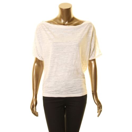 FREE PEOPLE NEW Women's Astrid Convertible Neck Tee Casual Shirt Top XS TEDO