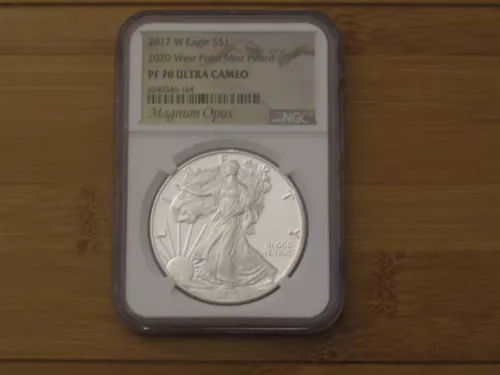 2017-W (2020) ASE NGC PF70 UCAM (West Point Mint Hoard) - Magnum Opus