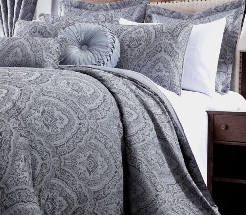 Chezmoi Collection Seville 9-piece Jacquard Paisley Oversized Comforter Set - Picture 11 of 14