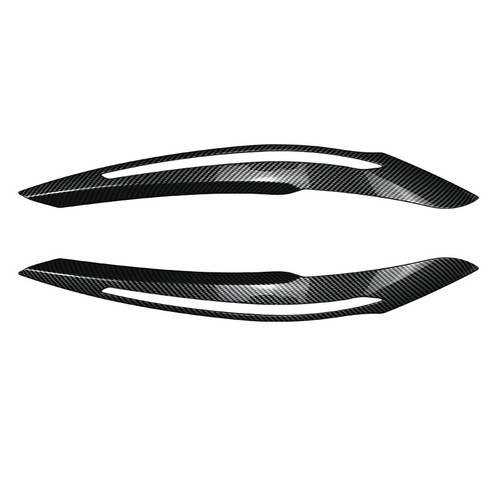 Pour BMW F20 F21 Pre LCI 2011-14 Avant Phare Paupières Carbone Style Les Sourcil - Bild 7 von 8