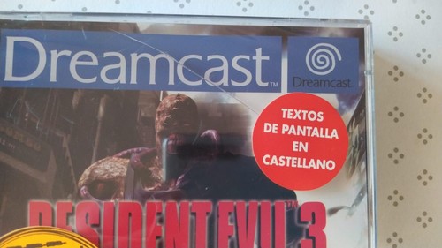 RESIDENT EVIL 3 NEMESIS SEGA DREAMCAST .- New Sealed. broken box - Picture 3 of 3