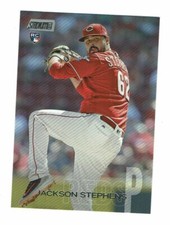 2018 Topps Stadium Club Jackson Stephens RC #296 Cincinnati Reds