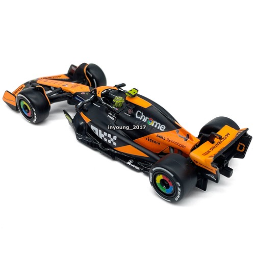 1/43 2024 F1 McLaren MCL38 Automodell Druckguss Miami Grand Prix Lando Norris 4 - Bild 9 von 9