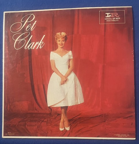 Petula Clark “Pet Clark” Imperial LP9079 mono 1959 first pressing