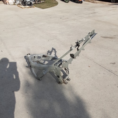 1993 93 88-97 Kawasaki ZX600E Main Silver Frame Chassis Straight BOS ONLY ZX6 - Picture 3 of 20