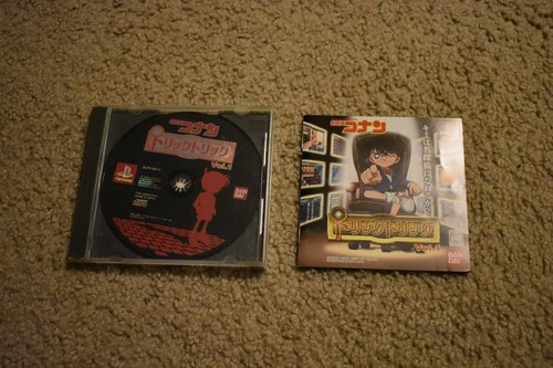 Detective Conan Trick Trick Vol 1 PS1 Playstation 1 Japan Import US VERKÄUFER