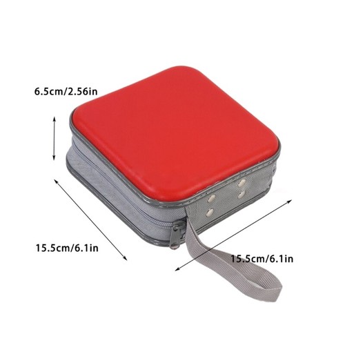 DVD Case 48 Capacity CDs Case Holder Storage Hard Plastic DVD CDs Wallets Holder - Afbeelding 8 van 12