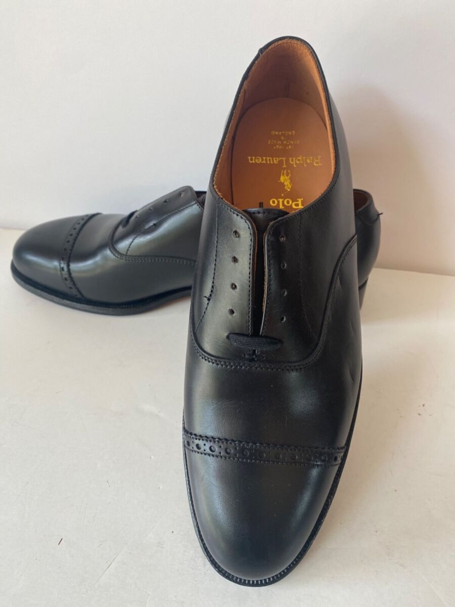 Ralph Lauren x Crockett & Jones Black oxford Leather SHOES Ralph Lauren x Crockett & Jones Black oxford Leather SHOES