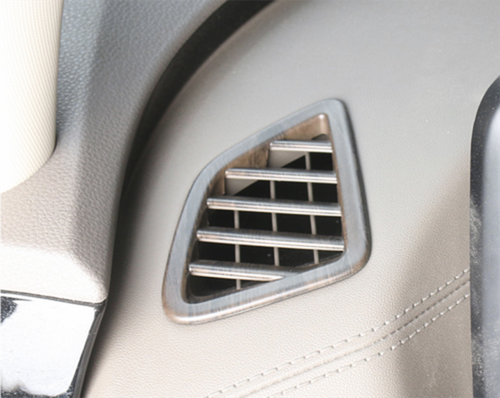 For Kia Carnival 2022-2023 Wood Grain Inner Dashboard Upper Air Outlet Vent Trim - Picture 3 of 7