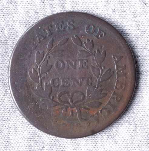 1802 Draped Bust Large cent 1c - Picture 2 of 2