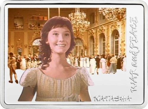 Cook Islands 2012 5$ 3x1Oz Silver Coin War and Peace Leo Tolstoy - Bild 2 von 6