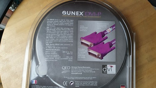 QED Qunex DVI-D To DVI-D Interconnect Cable 3.0m Length (9.84Ft) - Picture 5 of 5