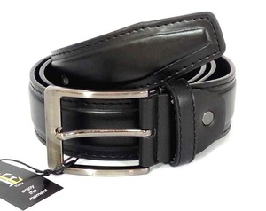 CINTURA UOMO RAGAZZO IN PELLE BLU NOVITA/' ELEGANTE SPORTIVA CERIMONIA GIL//287