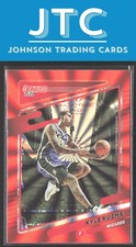 2021-22 Donruss Kyle Kuzma Holo Orange Laser Washington Wizards