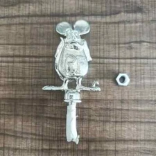 VINTAGE STYLE RAT FINK RAT ROD HOT ROD HOOD ORNAMENT CHECK SIZE AS SHOWN ED ROTH