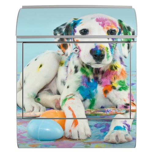 Design Briefkasten Motive Hund Top 10 Postkasten Zeitungsrolle banjado Mailbox - Bild 17 von 21