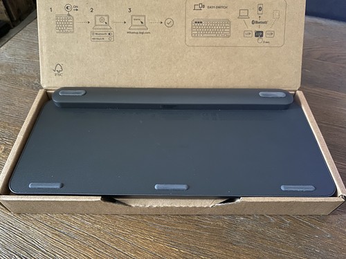 Logitech MX Keys Mini Clavier sans Fil (Graphite), Français - Photo 3/7