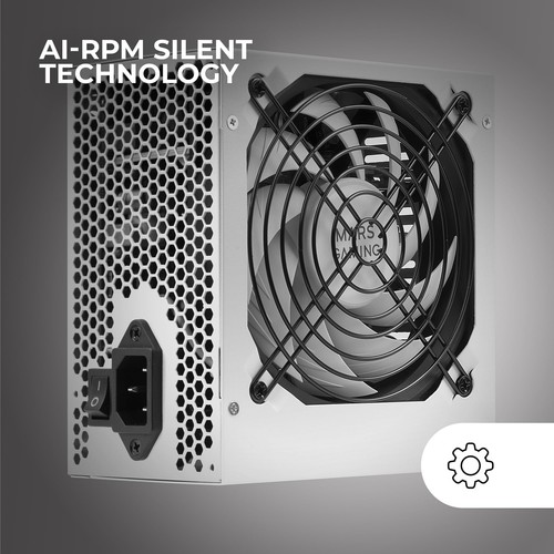 MARSGAMING MPIII850 Alimentation PC ATX 850W 5 Ans de Garantie 85% d'Efficaci... - Photo 4/5