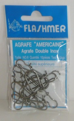 FLASHMER Agrafe Americaine Sachet de 10