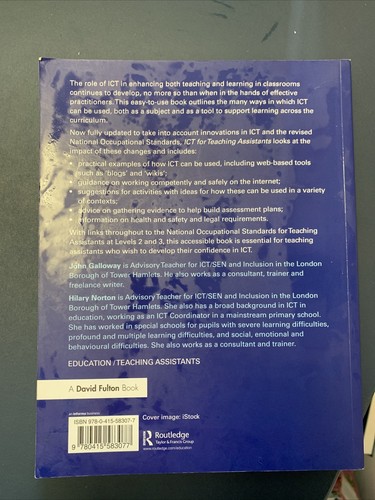 ICT for Teaching Assistants by J Galloway And H Norton - 第 2/4 張圖片