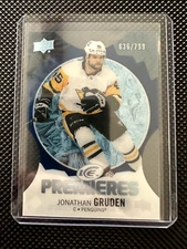 2023-24 Upper Deck Ice Premieres Jonathan Gruden /799 Rookie Penguins #196 RC