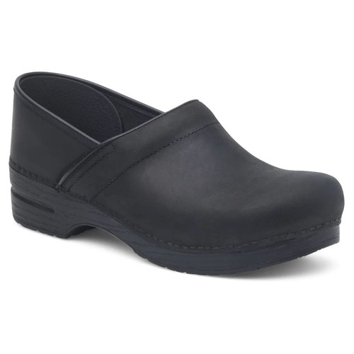 Dansko Women's Professional Black Oiled Clog Size 42 US 11.5-12 Narrow - 第 1/5 張圖片