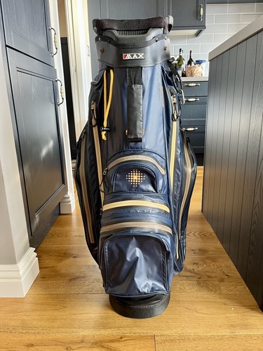 Big Max 14.0 Series Summit Aqua Drop Stop Golf Carry Cart Bag Dark Blue 15 Way - Picture 7 of 18