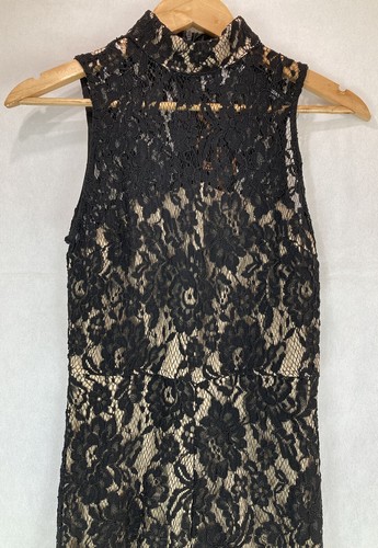 Mono Pretty Little Thing Negro Zayan Premium Encaje Pierna Ancha Reino Unido 8 Nuevo con etiquetas A91 - Imagen 3 de 11