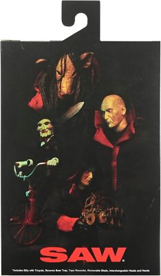 Saw Ultimate Jigsaw Killer Black Robe 7 Inch Action Figure