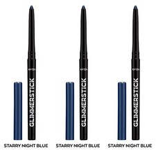 NEW Avon Glimmerstick Retractable Eyeliner - STARRY NIGHT BLUE 0.28 g / SET OF 3