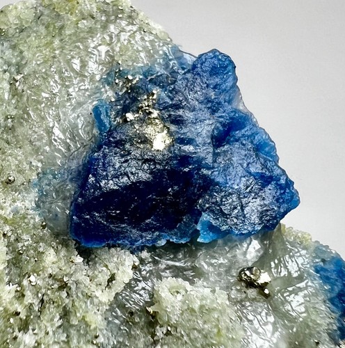 111 Gm Beautiful Natural Fluorescent Afghanite With Pyrite Specimen~Afg - Picture 6 of 10