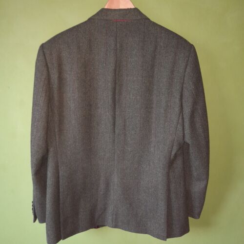 M&S Timothy Everest Yorkshire Tweed By Moon Wool Green Mix Jacket UK 42S 107cm - Picture 14 of 14