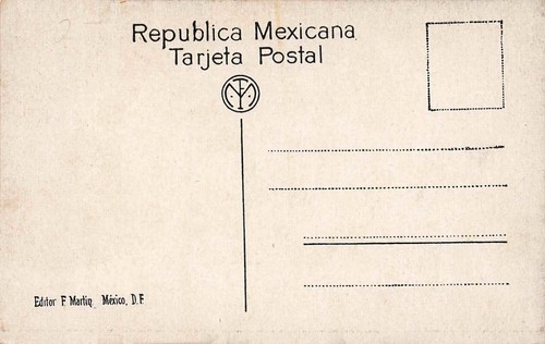 POSTAL DE MÉXICO: ANTIGÜEDADES MEXICANAS EN EL MUSEO NACIONAL MEX. CIUDAD - Imagen 2 de 2